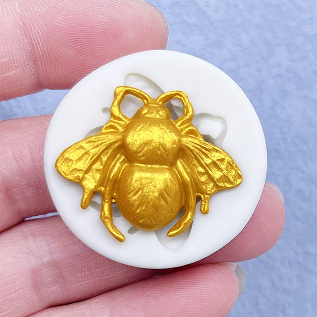 Bee Silicone Mold Sugarcraft Cupcake Baking Mold Fondant Cake Decorating  Tools